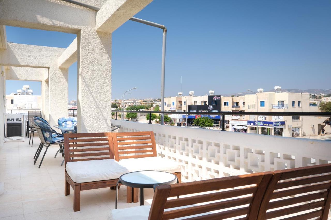 Seaview 3 Bedroom Kings Road Penthouse Paphos Luaran gambar