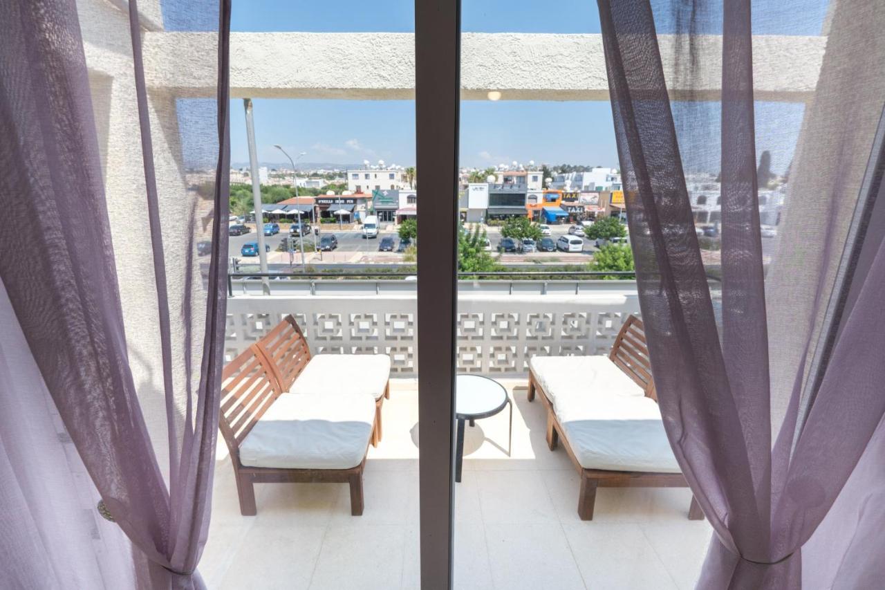 Seaview 3 Bedroom Kings Road Penthouse Paphos Luaran gambar